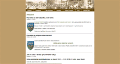 Desktop Screenshot of bedrc.cz