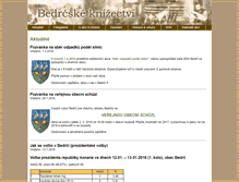 Tablet Screenshot of bedrc.cz